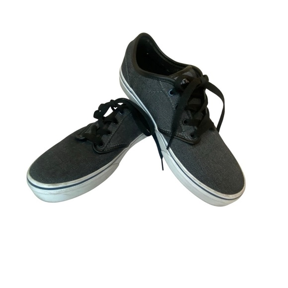 Vans Atwood Textile Herringbone Orion Skater Shoe SZ Y6 Women’s 7 - Picture 11 of 14